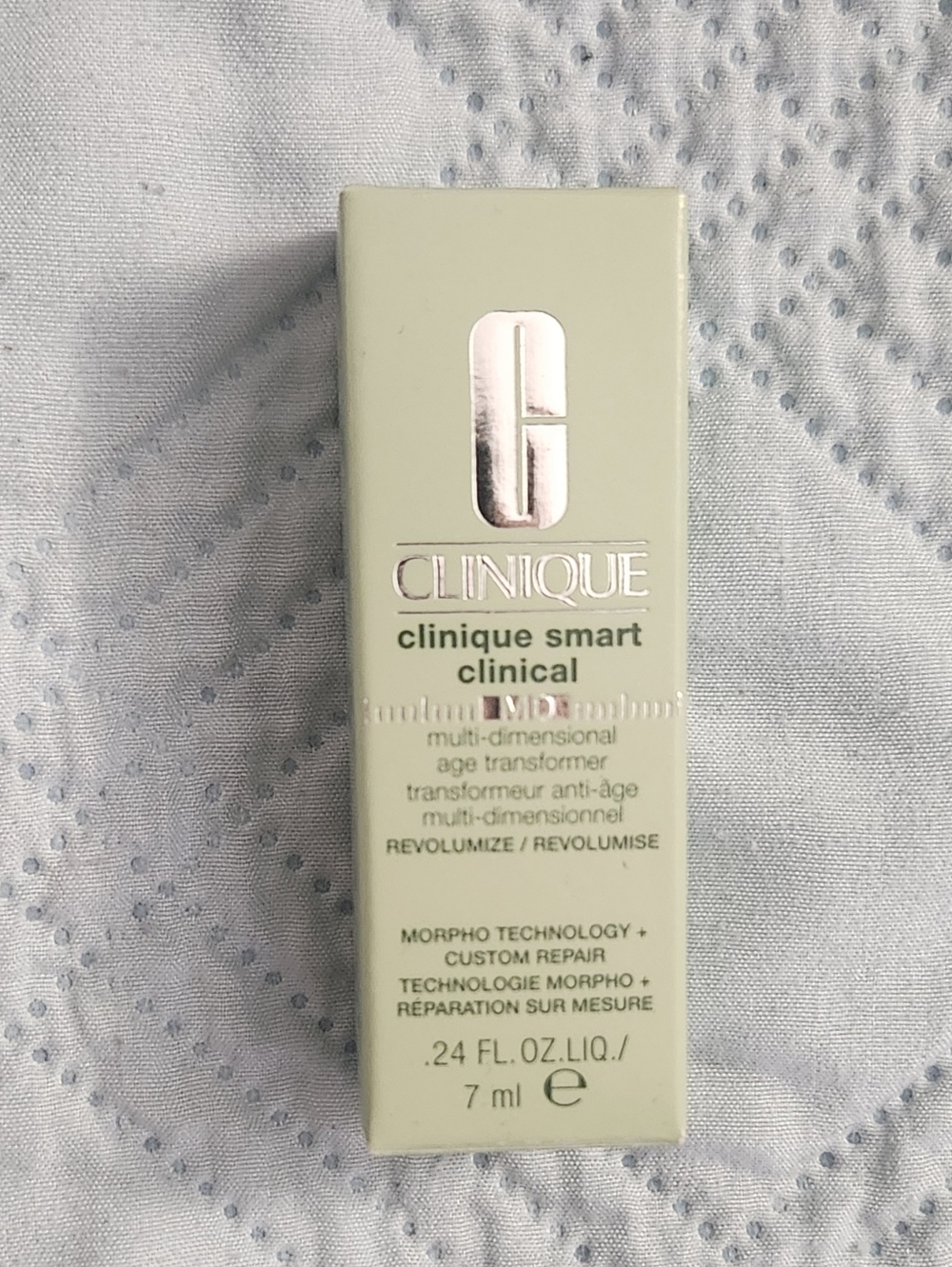 NIB Clinique Smart Clinical MD Age Transformer Revolumize .24oz/7ml